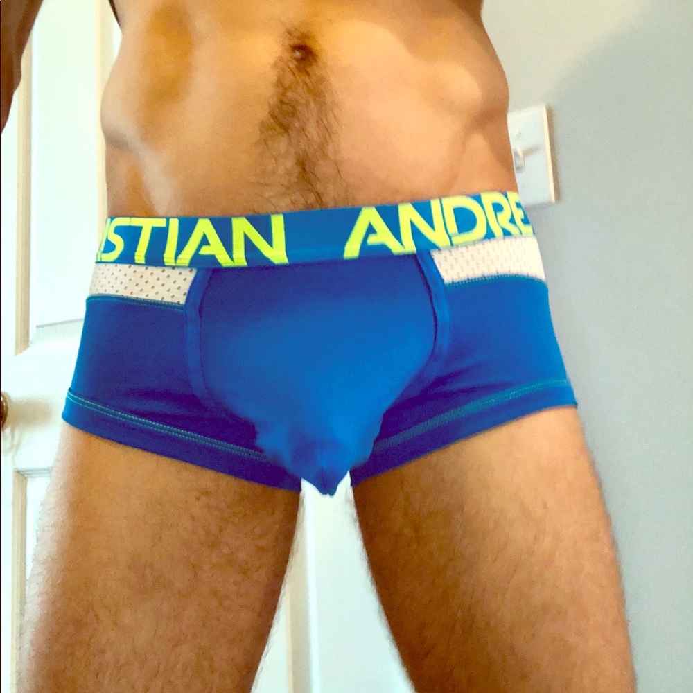 Andrew Christian Mesh Boy Short-Small